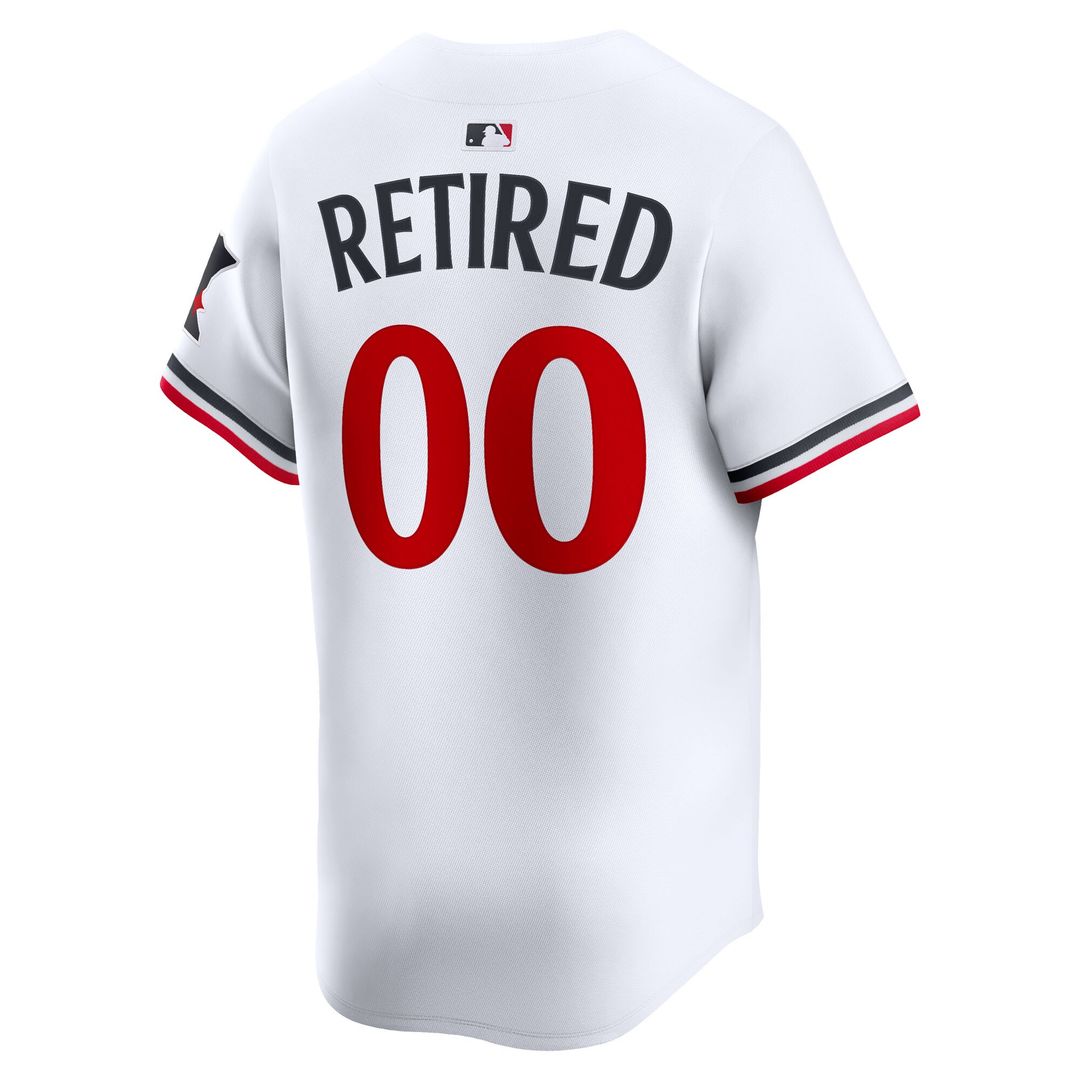 Minnesota Twins Nike Home Limited Pick-A-Player Retired Roster Jersey - White