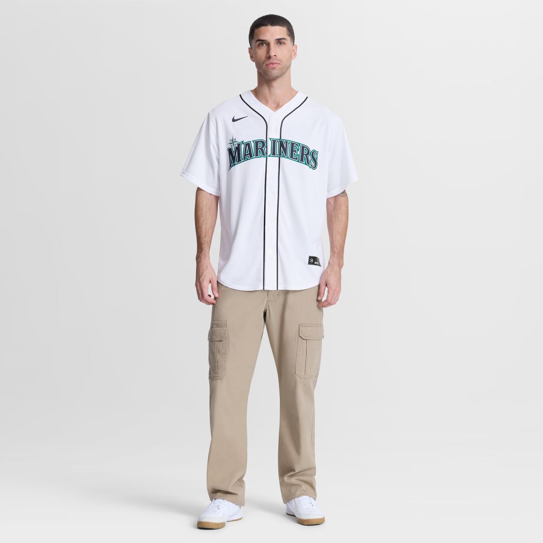 Cal Raleigh Seattle Mariners Nike Road Replica Jersey - Navy